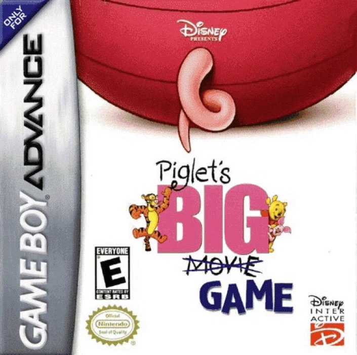 Piglet's Big Game - Nintendo Game Boy Advance