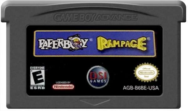 Paperboy & Rampage - Nintendo Game Boy Advance