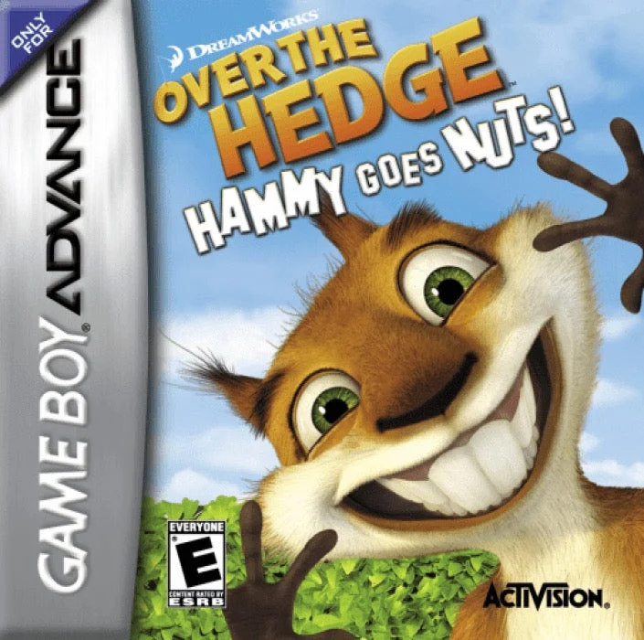 Over the Hedge Hammy Goes Nuts - Nintendo Game Boy Advance