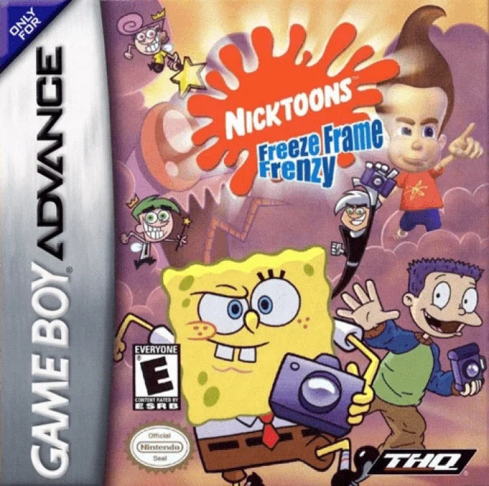 Nicktoons Freeze Frame Frenzy - Nintendo Game Boy Advance