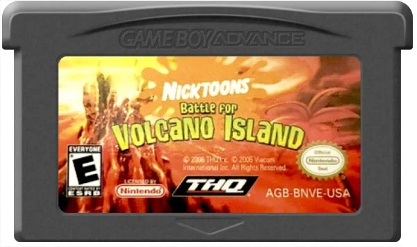 Nicktoons Battle for Volcano Island - Nintendo Game Boy Advance