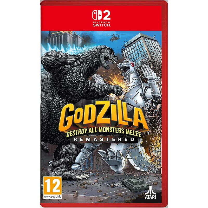 Godzilla Destroy All Monster Melee Remastered Switch 2