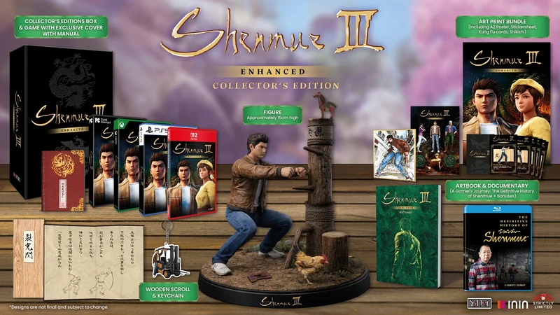 Shenmue III Enhanced Collector’s Edition Xbox Series X