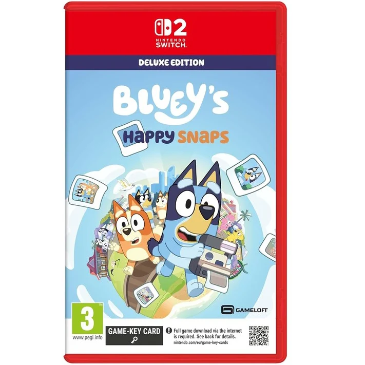 Bluey's Happy Snaps Deluxe Edition Switch 2