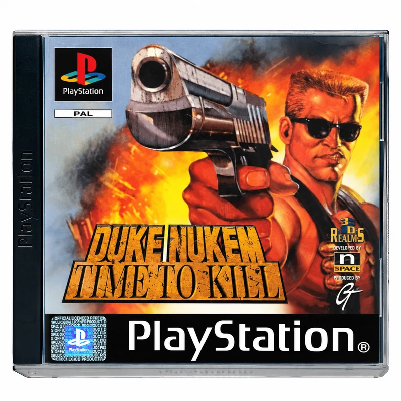 Duke Nukem Time to Kill PS1 - Usato