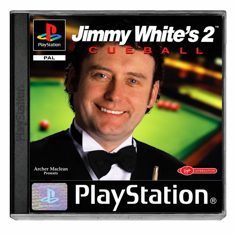 Jimmy White's 2 Cueball PS1 - Usato