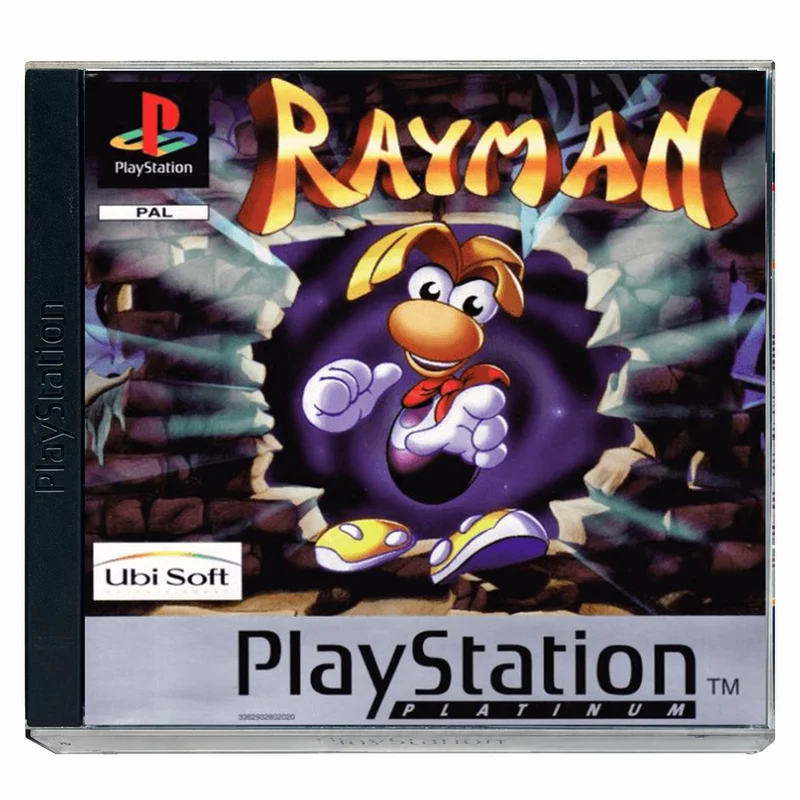 Rayman PS1 Platinum - Usato