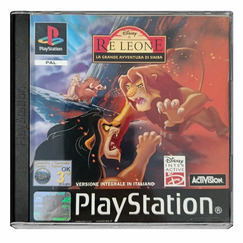 Disney Il Re Leone La Grande Avventura di Simba PS1 - Usato
