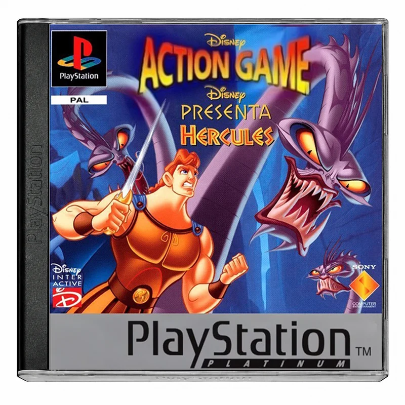 Disney Hercules PS1 Platinum - Usato