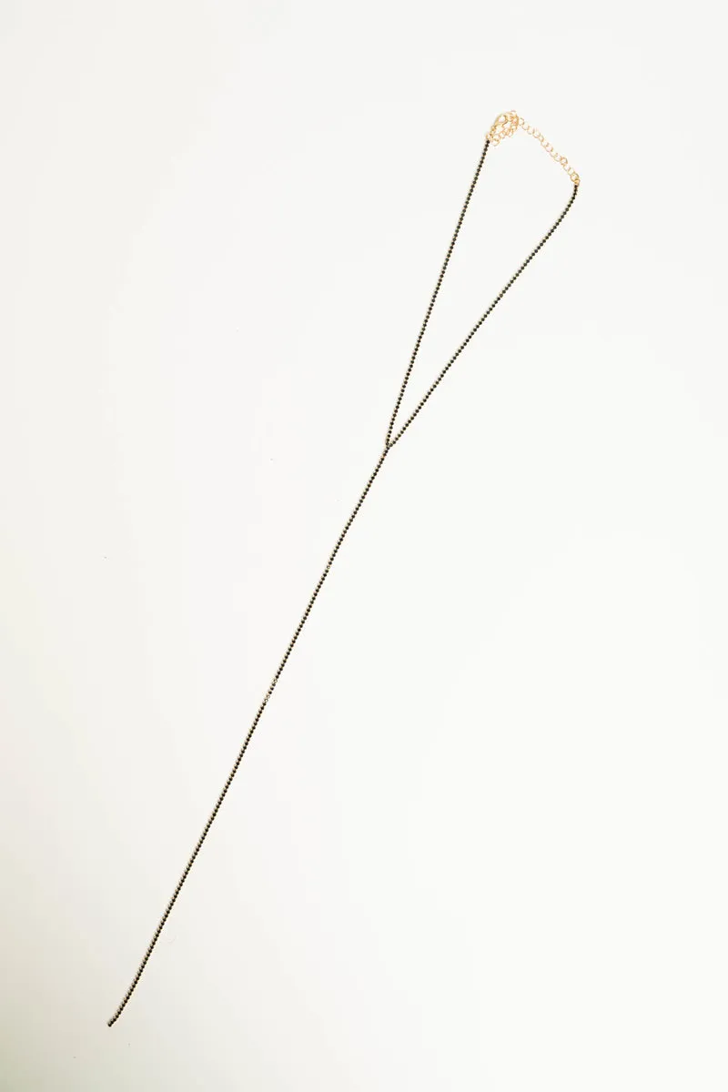 Collana sottile lunga