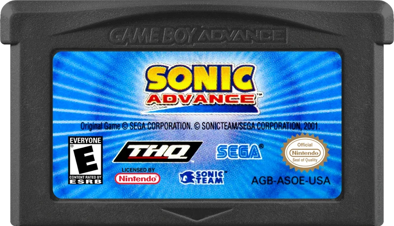 Sonic Advance - (Game Only) (GameBoy Advance)