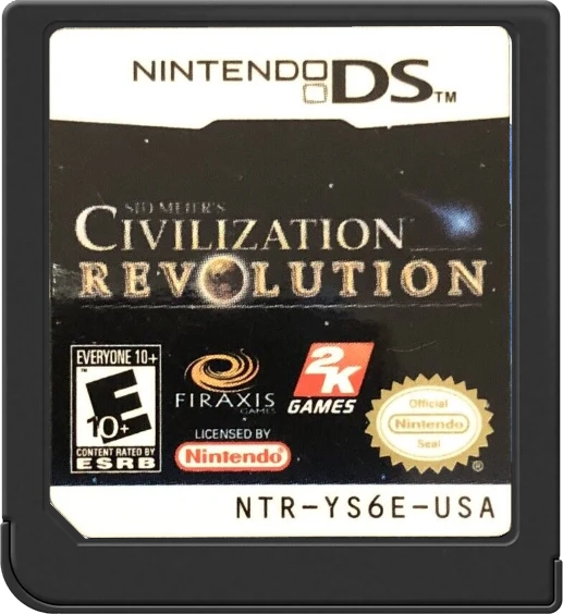 Civilization Revolution - (Game Only) (Nintendo DS)