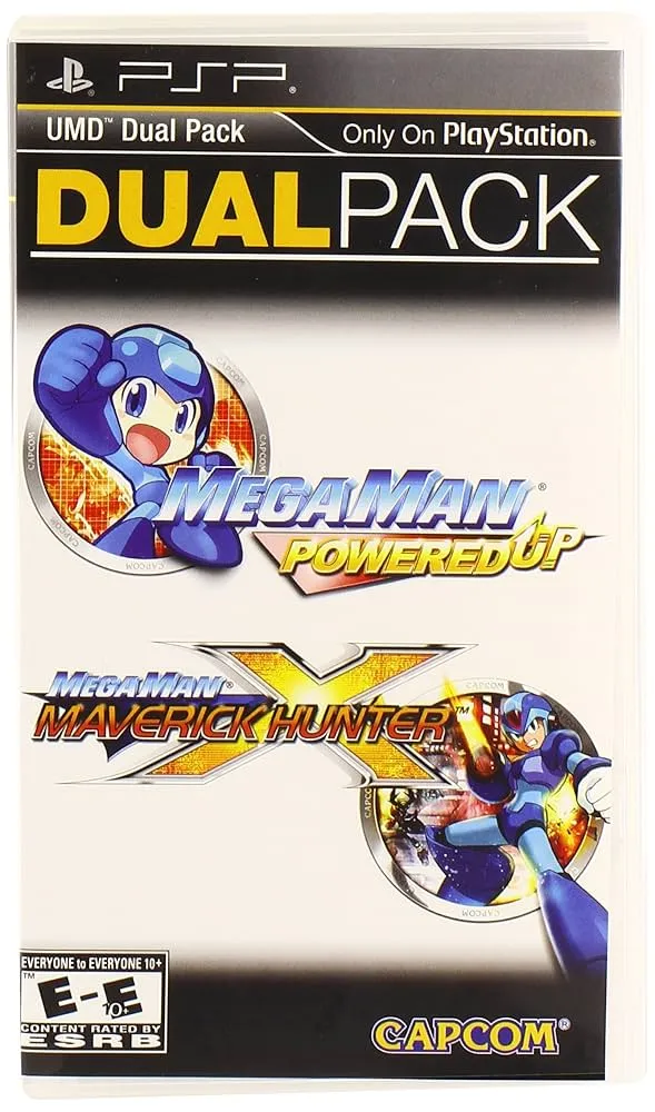 Mega Man Dual Pack: Powered Up & and Maverick Hunter X - Sony PSP