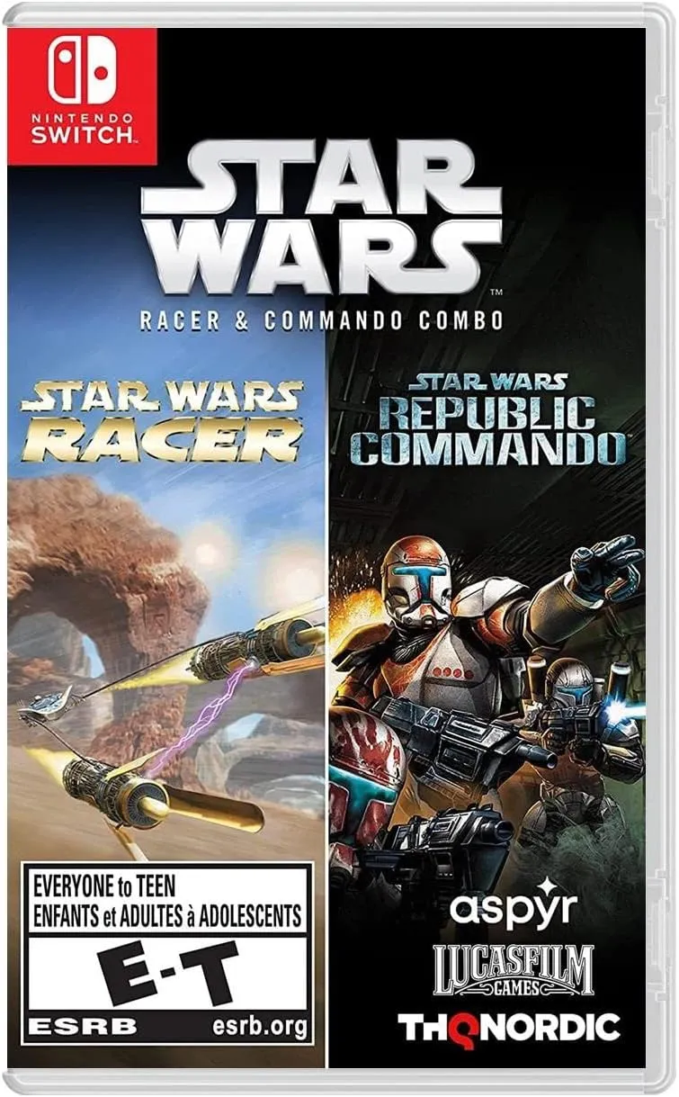 Star Wars Racer and Commando Combo - Nintendo Switch