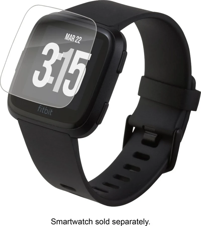 Fitbit Versa and Versa Lite Glass Screen Protector HD Clear - Accessories