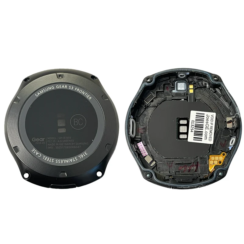 Samsung Gear S3 Back Housing Cover Glass Housing Charging - Parts
