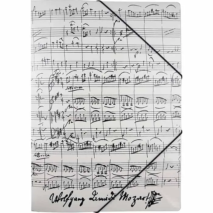 Vienna World Music Folder (Mozart) (White)