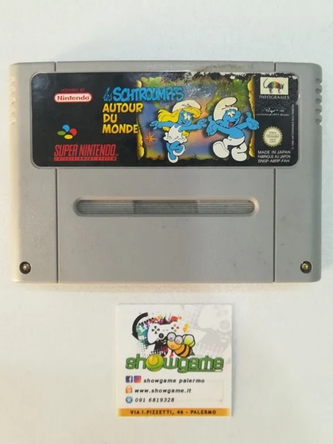 I Puffi a zonzo per il mondo (solo cartuccia) SNES - Usato
