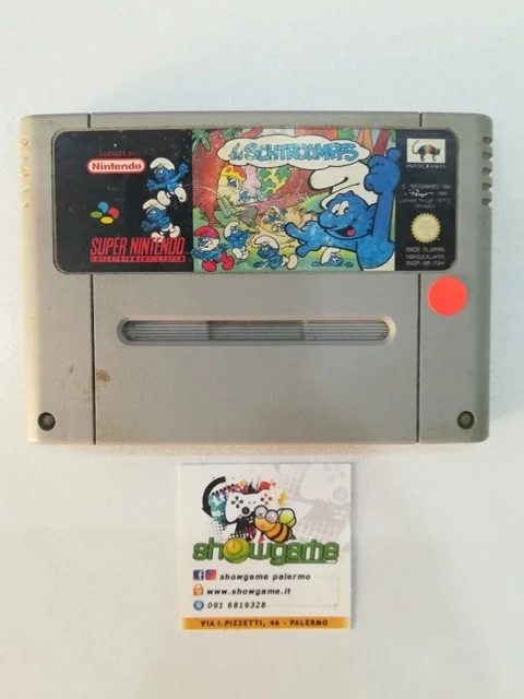 I Puffi (solo cartuccia) SNES - Usato