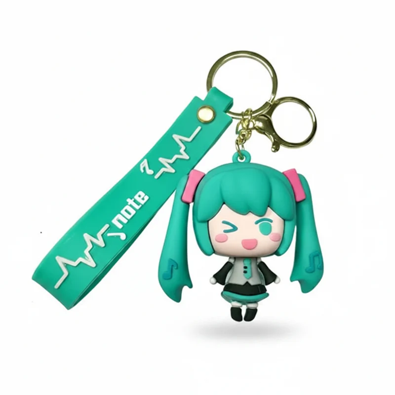 Portachiavi Atsune Miku Verde