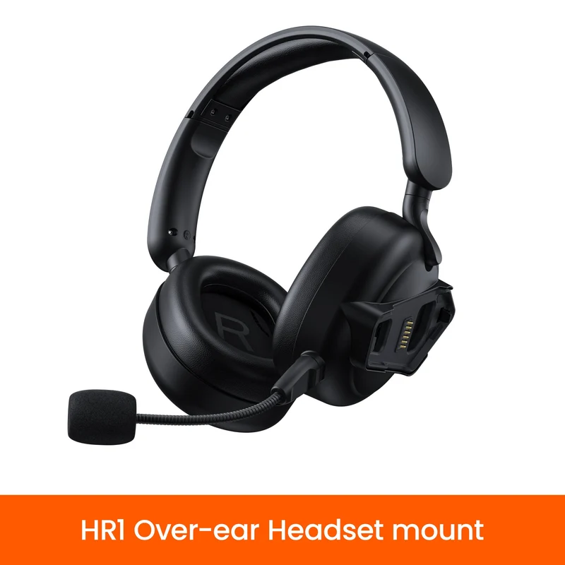 LOBOO R1X Motorcycle Helmet Headset - 45mm Speakers & CVC Noise Cancellation