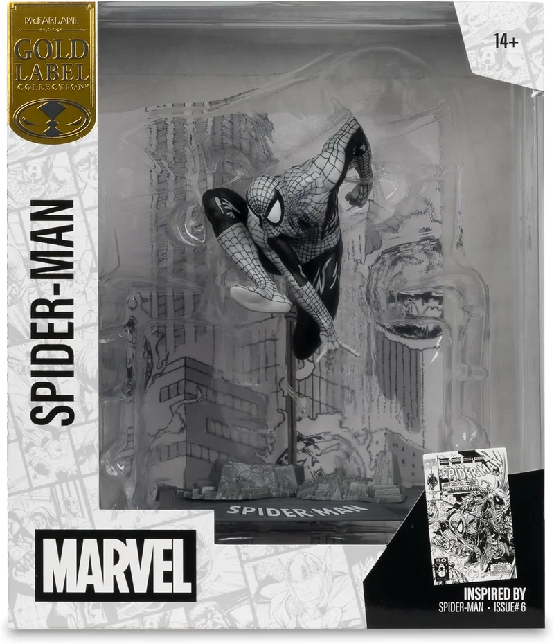 Marvel Spider-Man McFarlane Gold Label Figure 10 cm