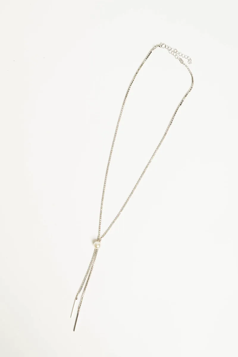 Collana catena con sfera