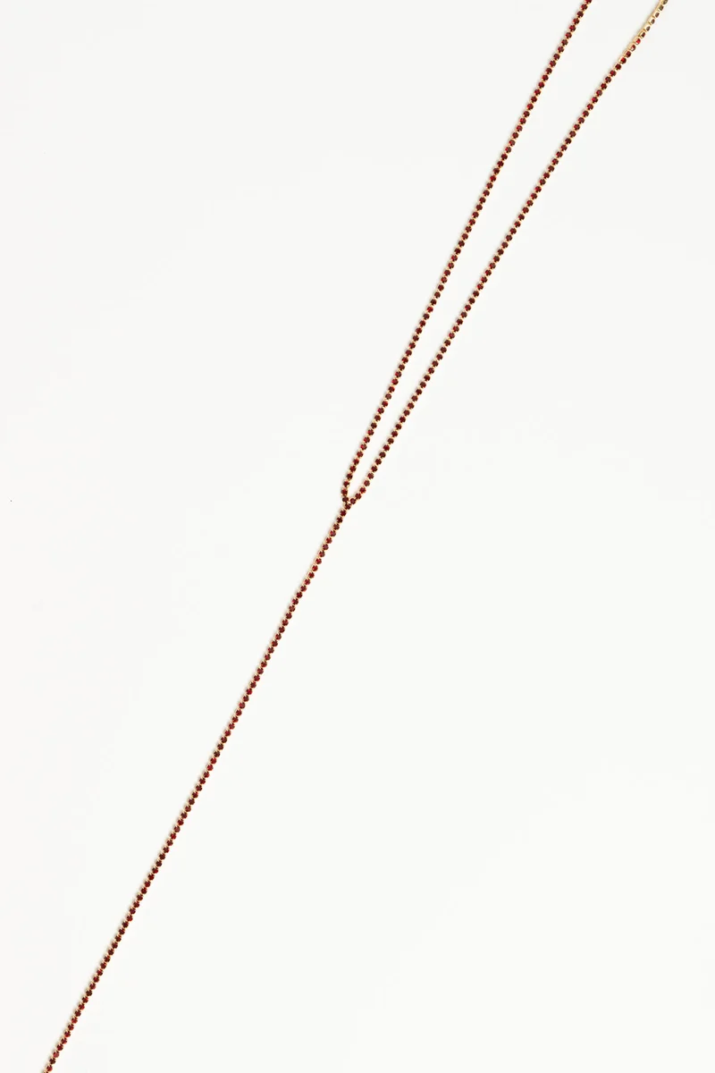 Collana sottile lunga