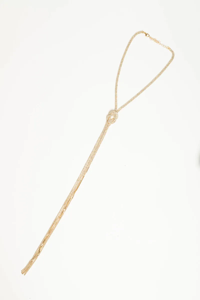 Collana lunga nodo