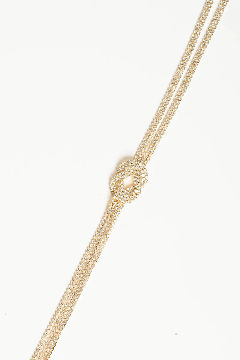 Collana lunga nodo