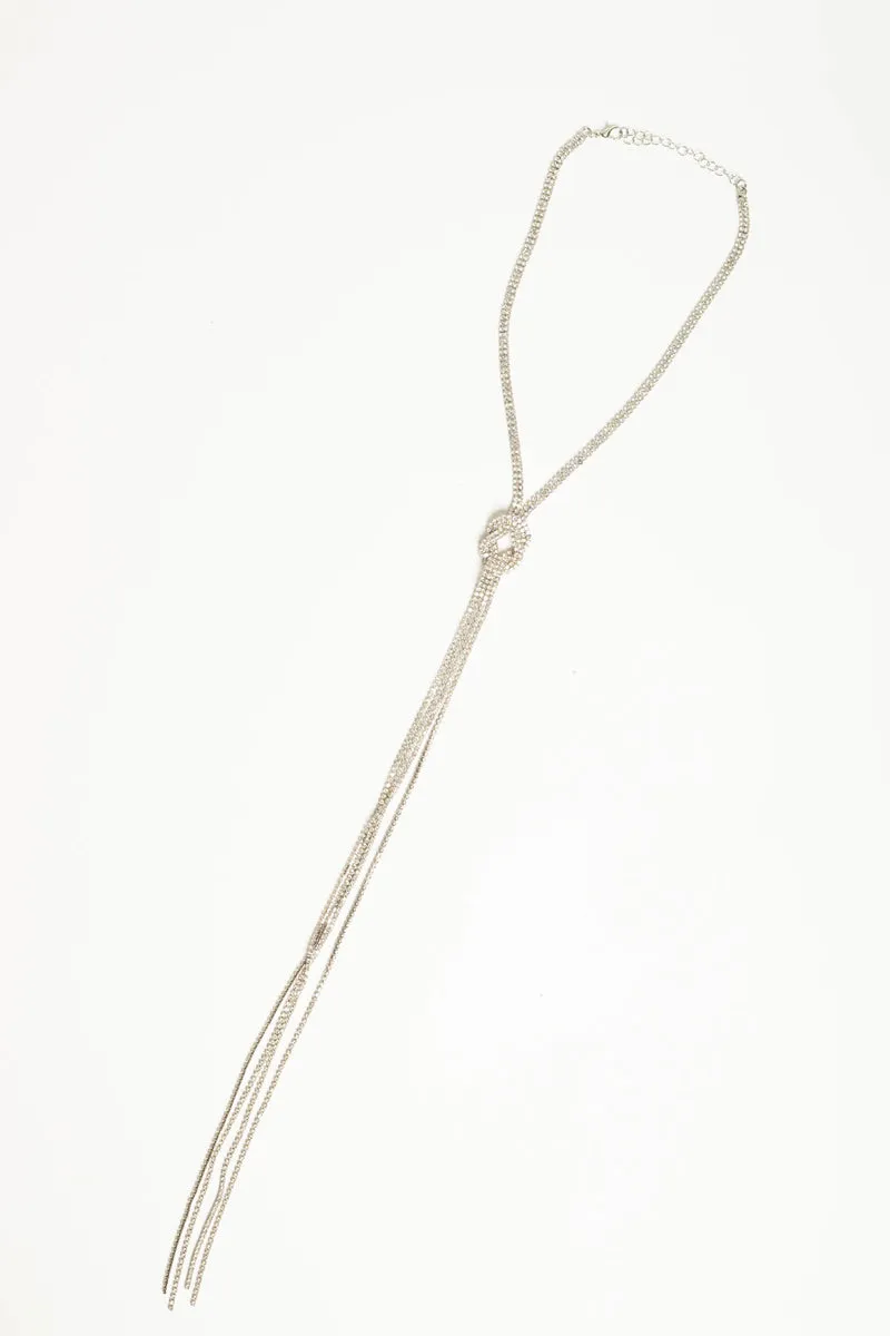 Collana lunga nodo