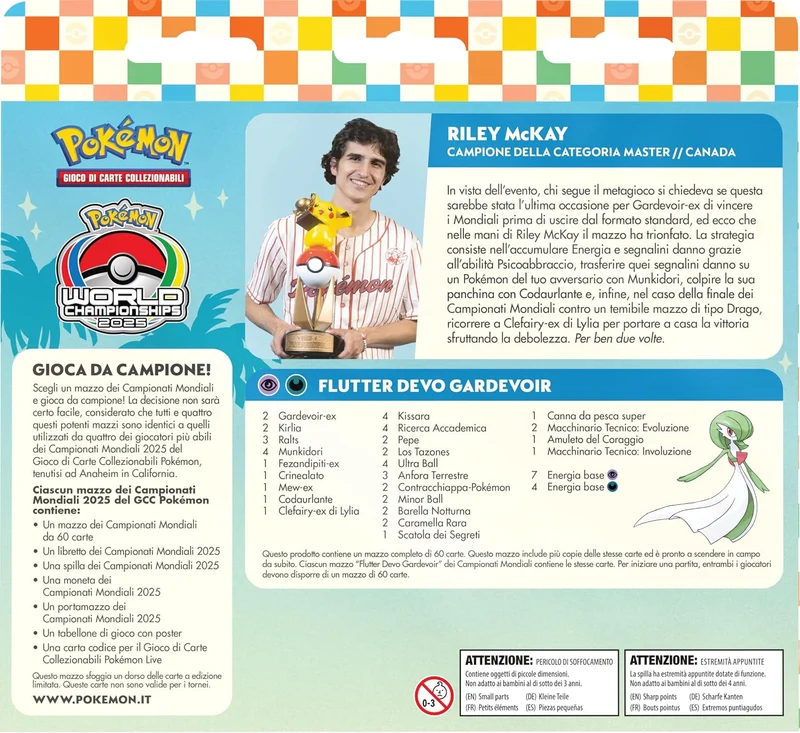 Pokémon Mazzo dei Campionati Mondiali 2025 ITA