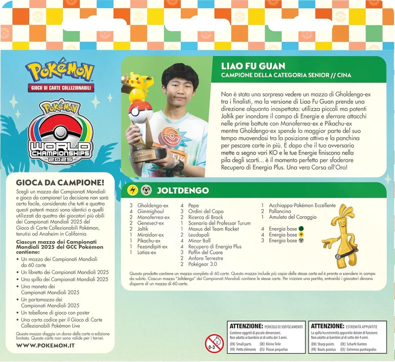 Pokémon Mazzo dei Campionati Mondiali 2025 ITA