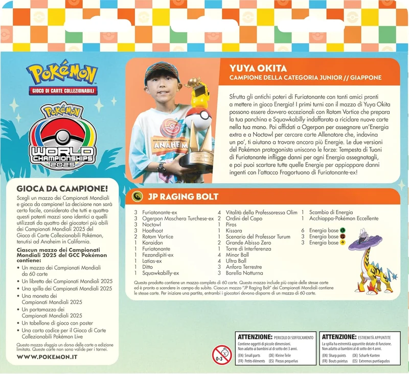 Pokémon Mazzo dei Campionati Mondiali 2025 ITA