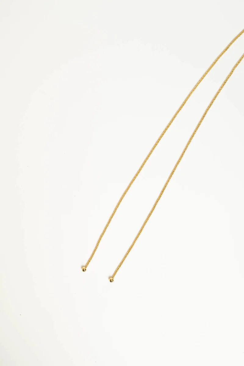 Collana palline lunga