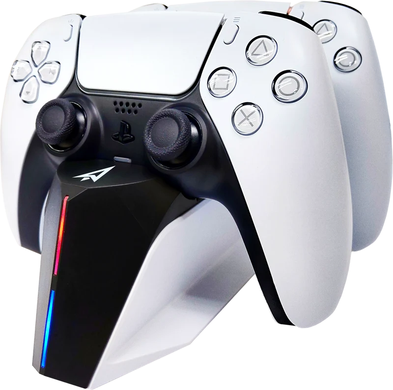 GATZ Dual Drive Controller Charge Station for PS5 DualSense Controller