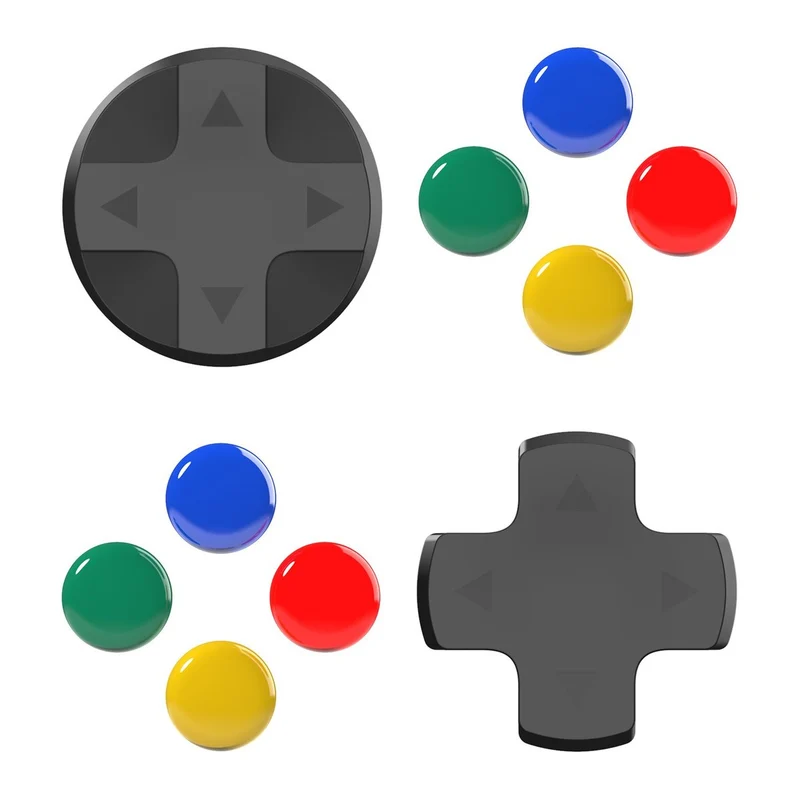 Skull & Co. D-Pad Button Cap Set For Nintendo Switch Joy-Cons