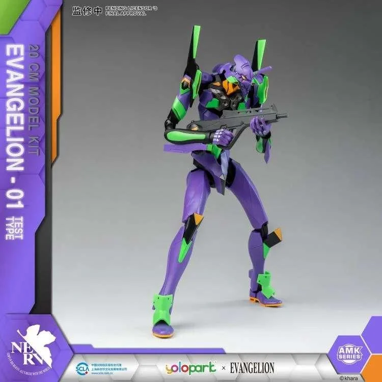 Evangelion EVA-01 AMK Series Yolopark Model Kit 20 cm