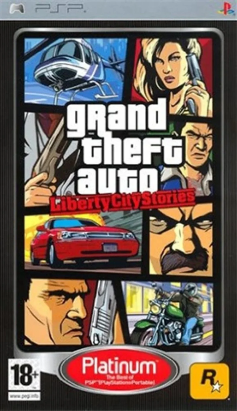 Grand Theft Auto Liberty City Stories (GTA) PSP Platinum - Usato