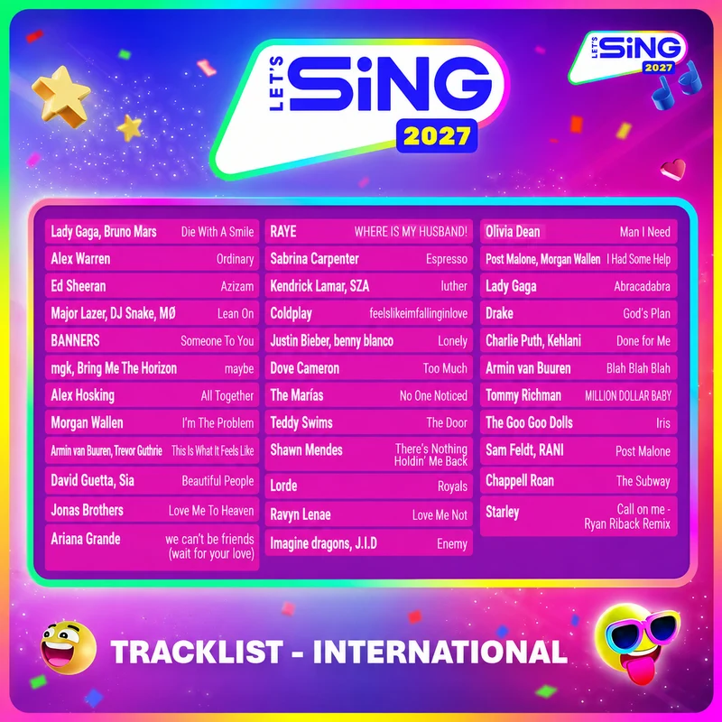 Let's Sing 2027 (G-Key) Switch 2