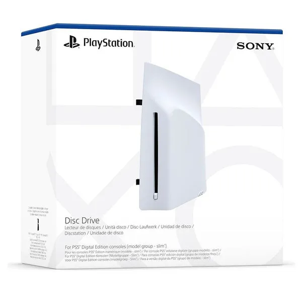 Bundle Console PS5 Slim Digital + Lettore Disco