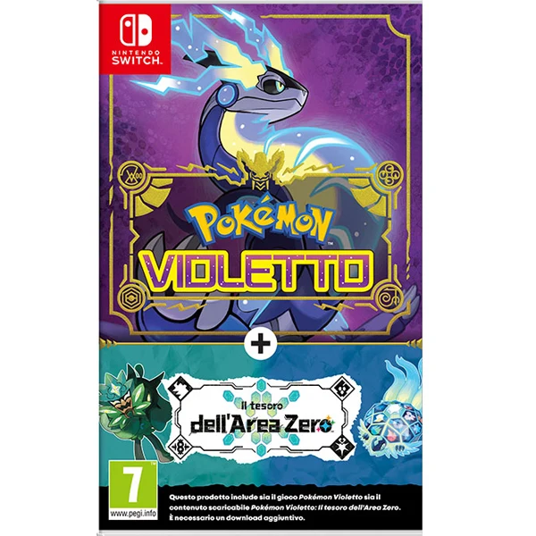 Pokemon Violetto Expansion Pack Il Tesoro dell'Area Zero Switch