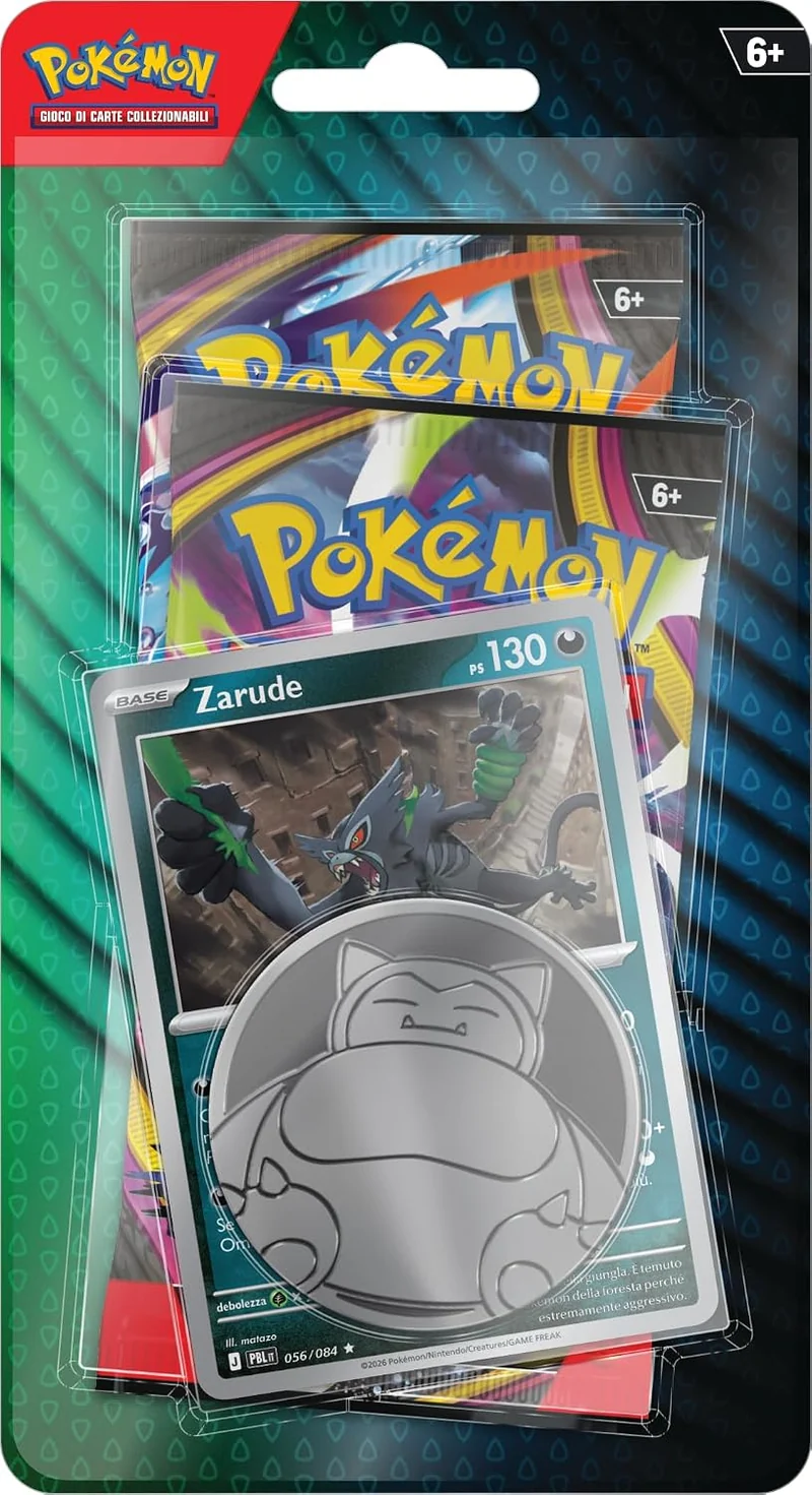 Carte Pokémon Zarude (Blister 2 Buste)