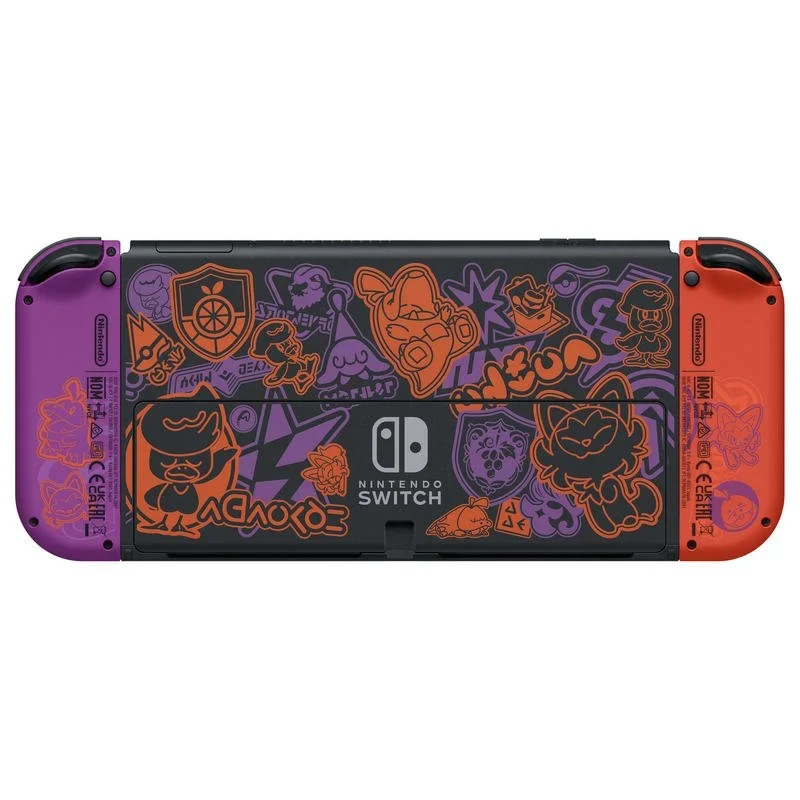 Console Nintendo Switch Oled Edizione Pokémon Scarlatto & Violetto