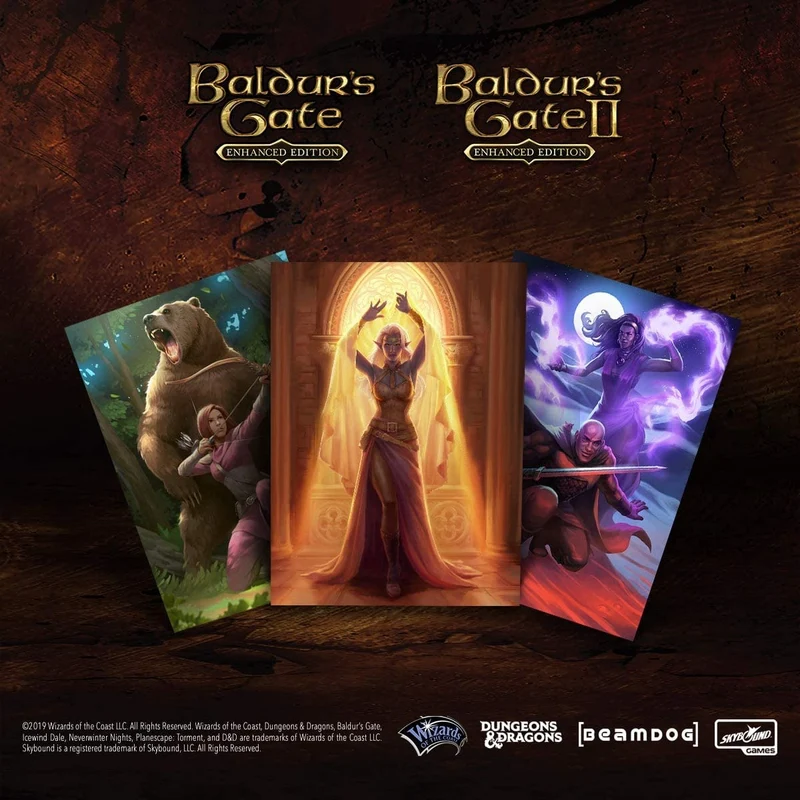 Baldur's Gate Enhanced und Collector's Edition -PS4 (versione inglese)