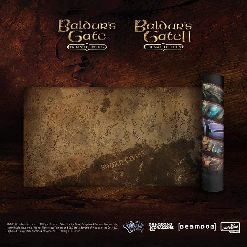 Baldur's Gate Enhanced und Collector's Edition -PS4 (versione inglese)