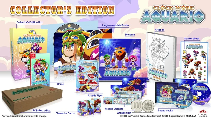Clockwork Aquario Collector's Edition Nintendo Switch Edizione Europea