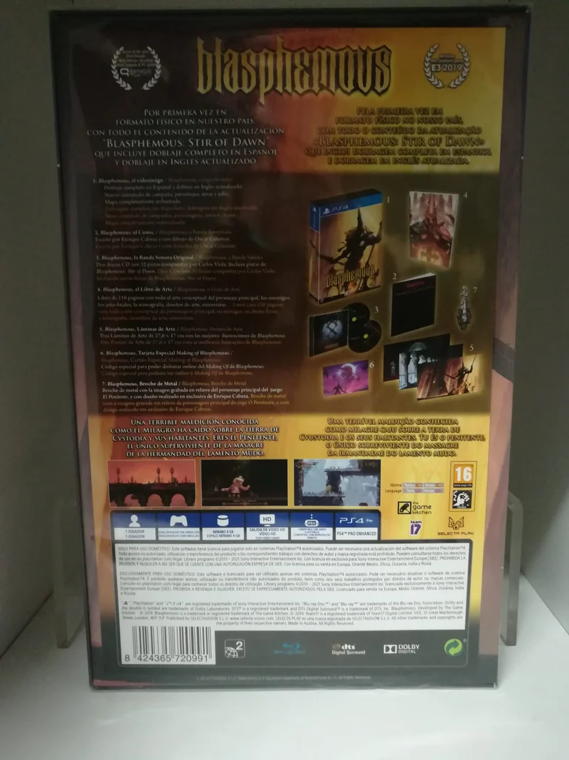 Blasphemous Collector's Edition Playstation 4 Edizione Europea