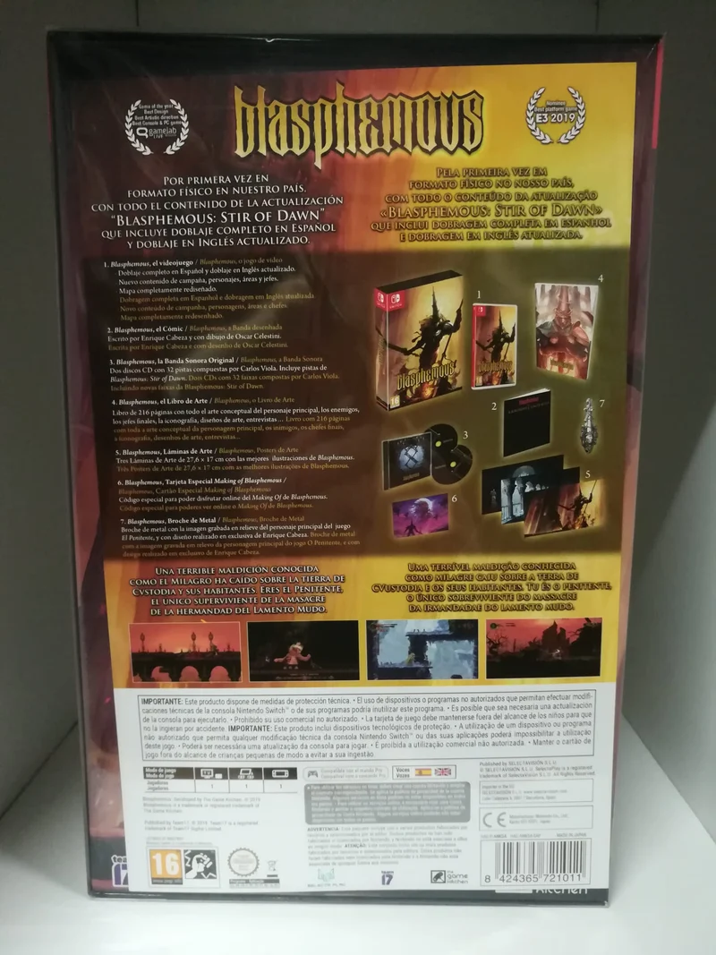 Blasphemous Collector's Edition Nintendo Switch Edizione Europea