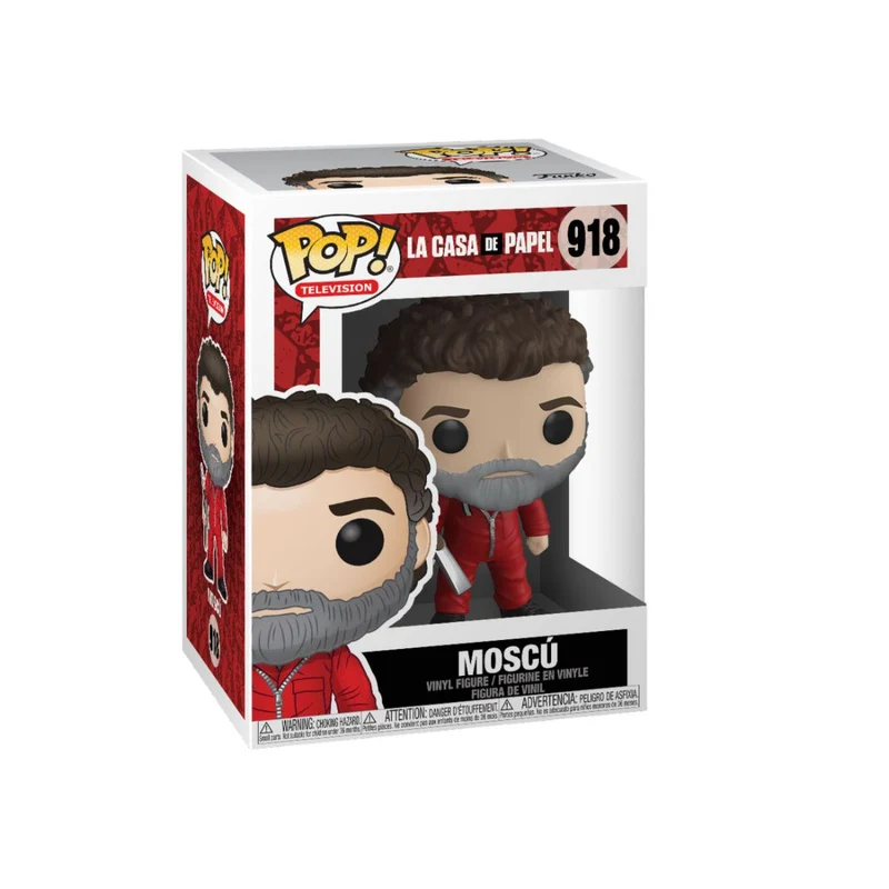 Money Heist POP! TV-La casa di carta Figure Moscow 9 cm(pre-order)